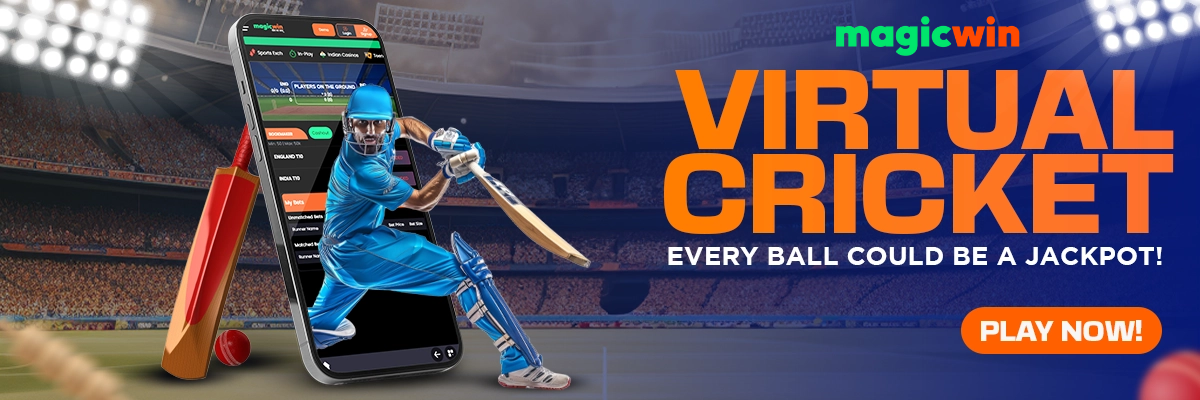 Magic Win Cricket Banner